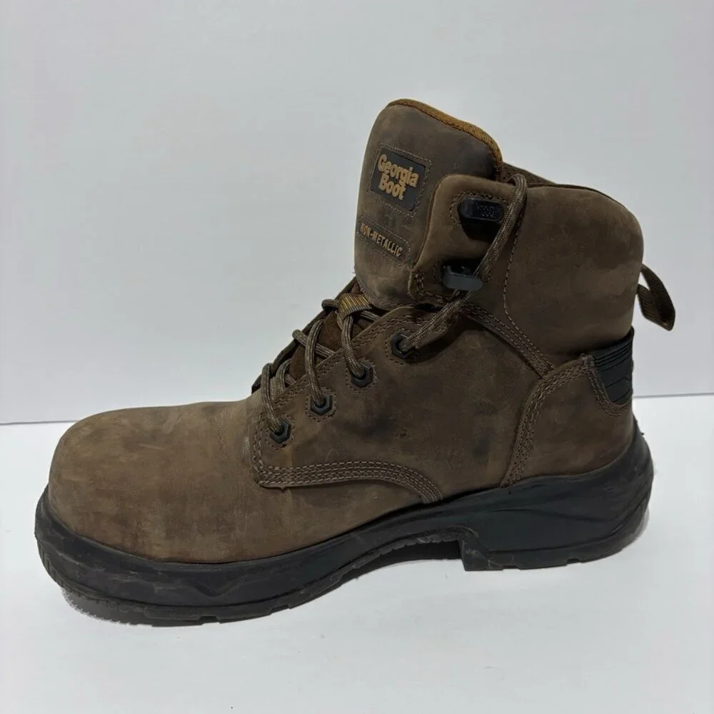 Georgia Boots Men’s FLXpoint Ultra Composite Toe Work Boots, Size 9 Wide
